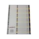 image 1 of A4 31 Part Polypropylene Dividers with Reinforced Index Cover