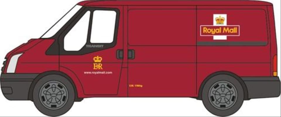 image 1 of Oxford Diecast Ford Transit MkV Royal Mail