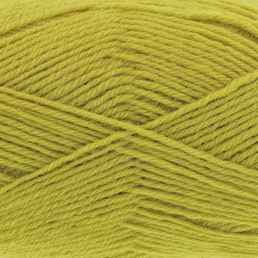 King Cole Green Merino Blend 4 Ply Yarn (Value Pack 12 x 50g Balls) For Crochet, Knitting - 180m per ball