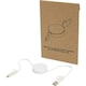 image 4 of Citala Recycled Plastic 5 in 1 Charging Cable - White - One Size (UTPF4661)