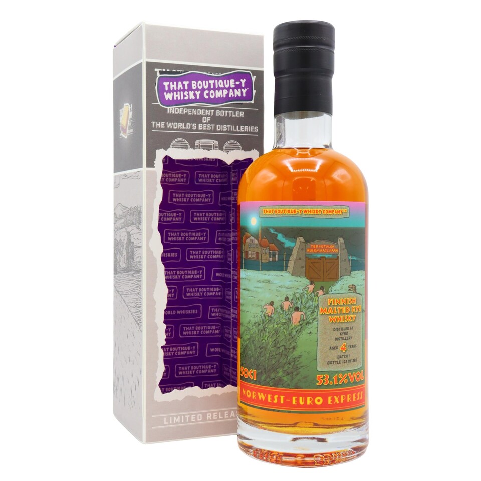 image 1 of Kyro - That Boutique-y Whisky Company - Batch No. 1 Rye Finnish 2018 4 year old Whisky
