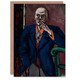 image 1 of Max Beckmann Art Card 1950 Self Portrait With Cigarette