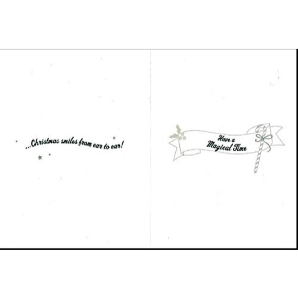 image 1 of Hallmark - Giggling There...Twirling Here...' - Christmas Card