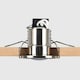 image 1 of ValueLights Downlight Fire Rated 4 Pack Silver Ceiling Downlight
