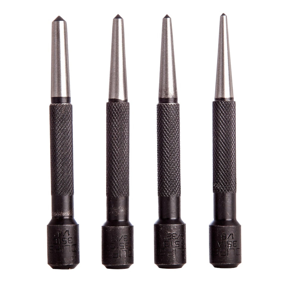image 1 of Eclipse Round Centre Punch (Pack of 4) | Black | Black | One Size | 1