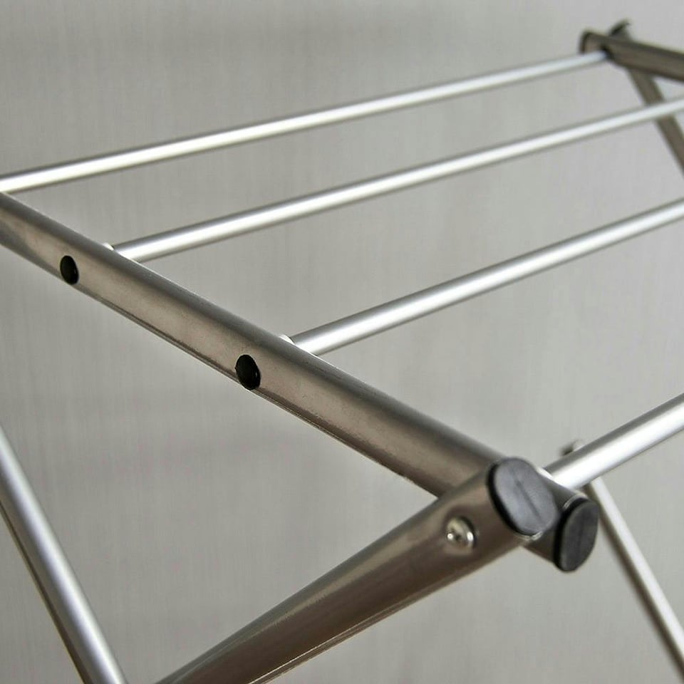 image 1 of Home Vida 3 Tier Metal Clothes Airer Freestanding Drying Rack