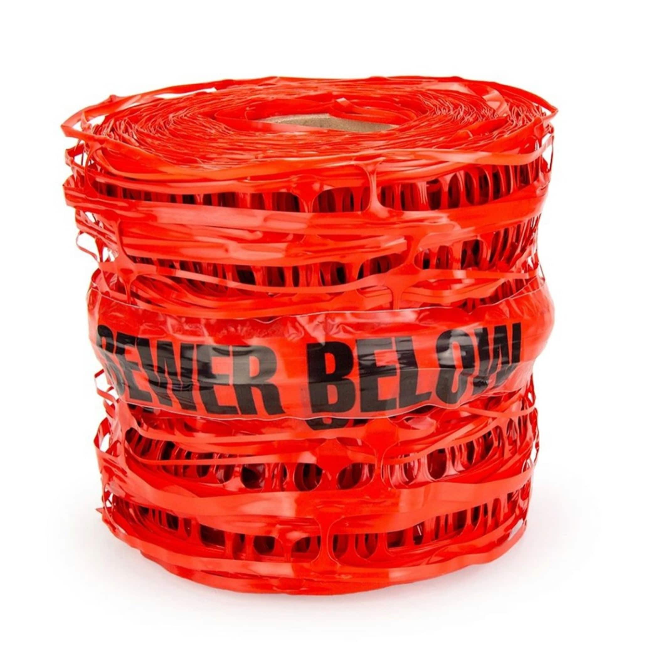Pegdev Detectable Mesh (Sewer Pipe) Durable Underground Service Marker 200mm x 29m