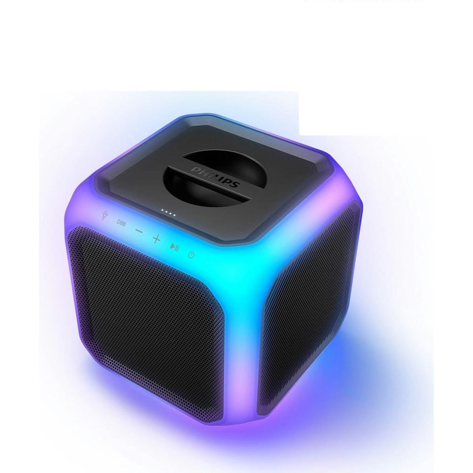 image 1 of Philips TAX7207 Black Wireless Party Link Bluetooth Party Speaker