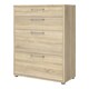 image 3 of Prima Office Storage with 2 Drawers 2 File Drawers In Oak