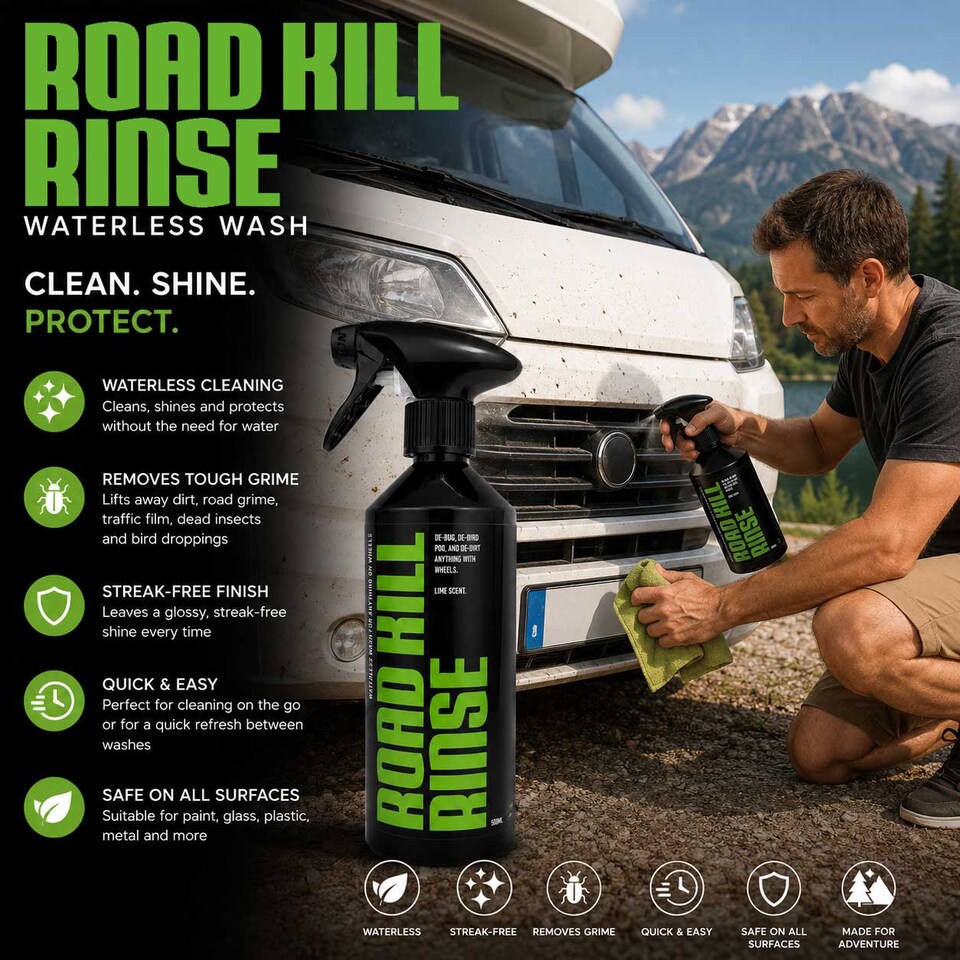 image 1 of Road Kill Rinse - Waterless Wash - 500ml