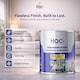 image 4 of HQC Matt Emulsion Paint - Matt Finish for Interior Walls & Ceilings - Classic Grey - 1L
