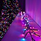 image 2 of 720 LED 9.3m Premier Clusterbrights Indoor Outdoor Multifunction Mains Operated Christmas Cluster Lights with Timer in Rainbow