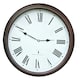 image 1 of Primrose Outdoor Garden Wall Clock Perfect Time Radio Controlled 38cm Diameter