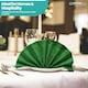 image 8 of 1pc Polyester Table Napkins, Wrinkle-Resistant Cloth Napkin - 20 Inch