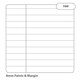 image 8 of Pack of 5 Rhino A5+ 160 Pages 8mm Lined with Margin Spiral Softback NoteBooks