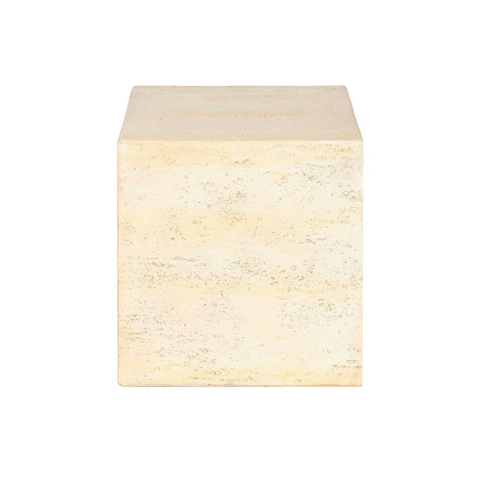 image 1 of Small Side Table Home ESPRIT Beige Magnesium 40 x 40 x 40 cm N/A