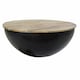 image 1 of Side table DKD Home Decor Brown Black Metal Mango wood 95 x 95 x 40 cm 93,5 x 93,5 x 40 cm