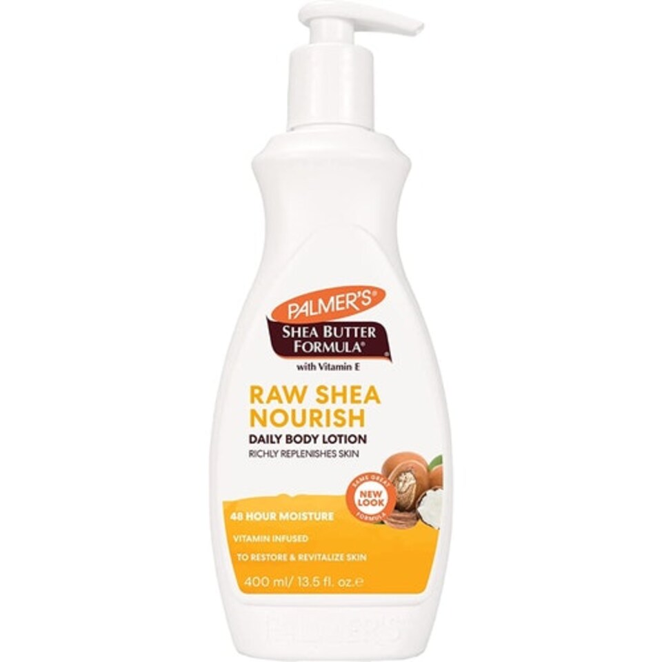 Palmers Shea Formula with Vitamin E Raw Shea Butter Pump lotion 400ml