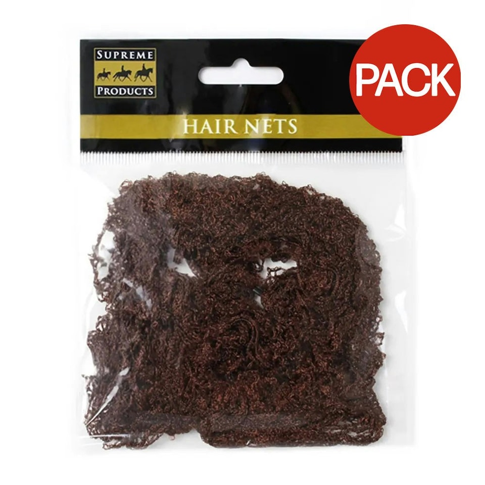 image 1 of Supreme Products Hair Net (Pack of 2) - Dark Brown - One Size