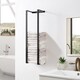 image 4 of House of Home Wall Mounted Black Stainless Steel Double Bar Towel Rail for Bathroom & En-Suite Storage