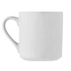 image 2 of MidOcean Ribbed Ceramic 340ml Mug - White - One Size