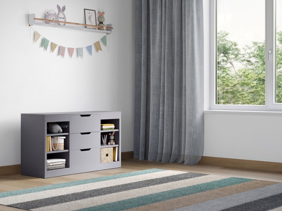 image 1 of Flair Charlie Drawer Unit Grey