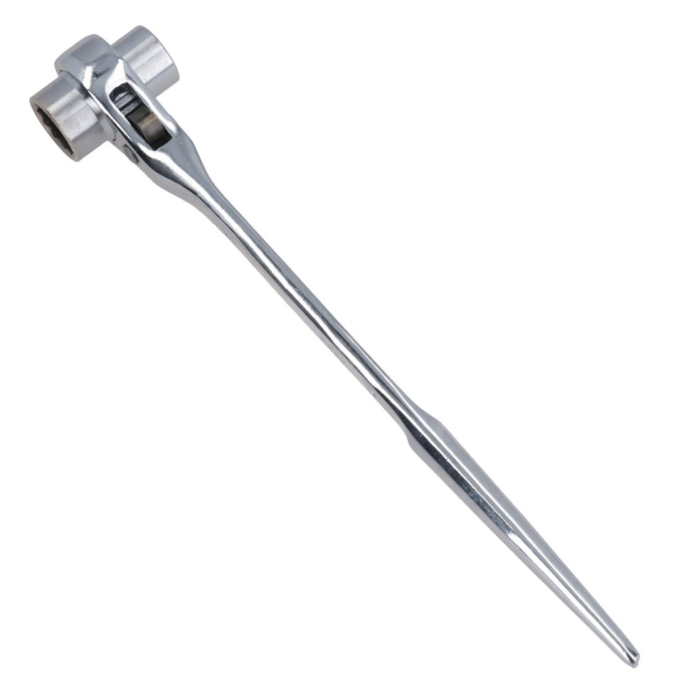 image 1 of Scaffold Spanner Ratchet Podger 2 Way Bi-Hex Ratchet 19mm 21mm Scaffolders