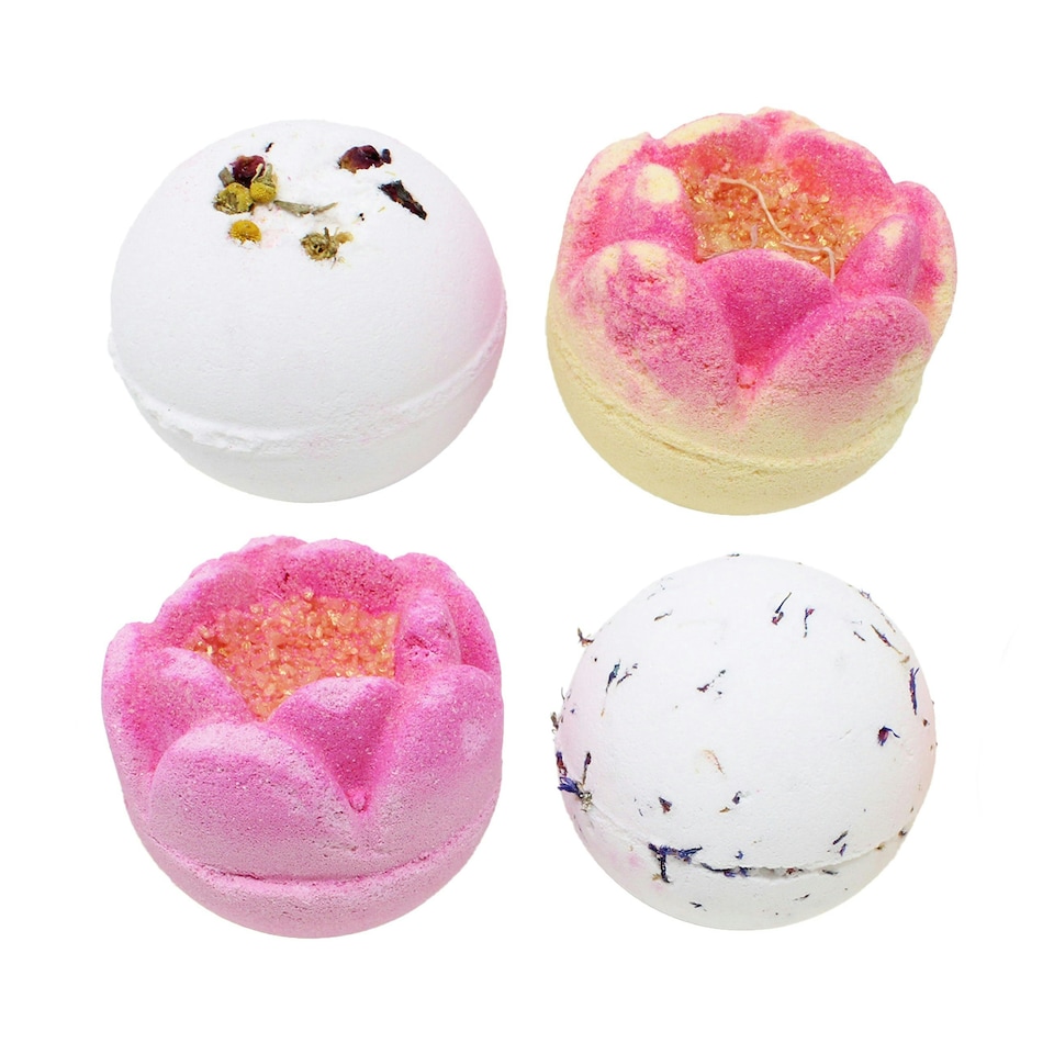 image 1 of Bomb Cosmetics Raw Shell Bath Bomb Gift Set