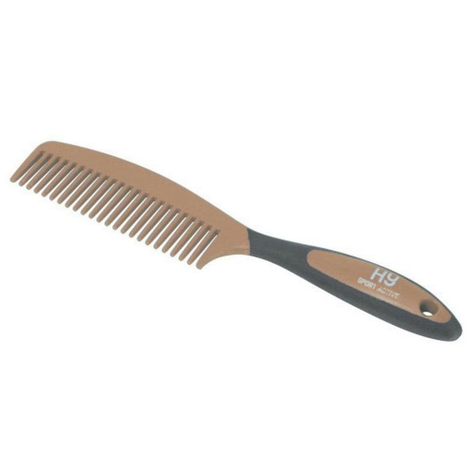 Hy Sport Active Horse Mane and Tail Comb - Desert Sand - One Size