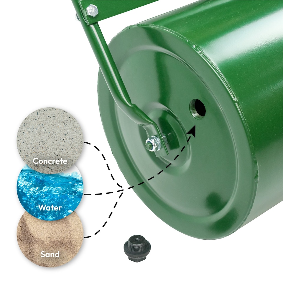 image 1 of KCT Large 48L Garden Lawn Roller