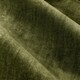 image 4 of Yard Heavy Chenille Velvet Olive Pencil Pleat Curtains  117 x 137cm Multi