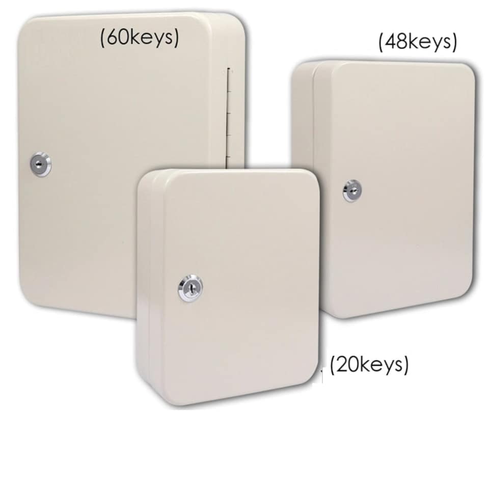 image 1 of Lockable 20 Key Holders Storage Steel Box