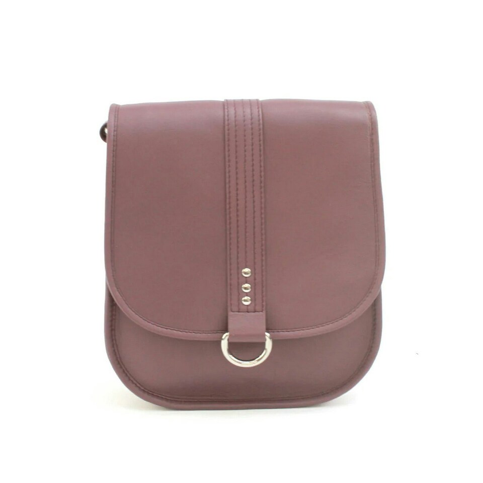 image 1 of Eastern Counties Leather Womens/Ladies Melody Leather Handbag - Grape - One Size Green