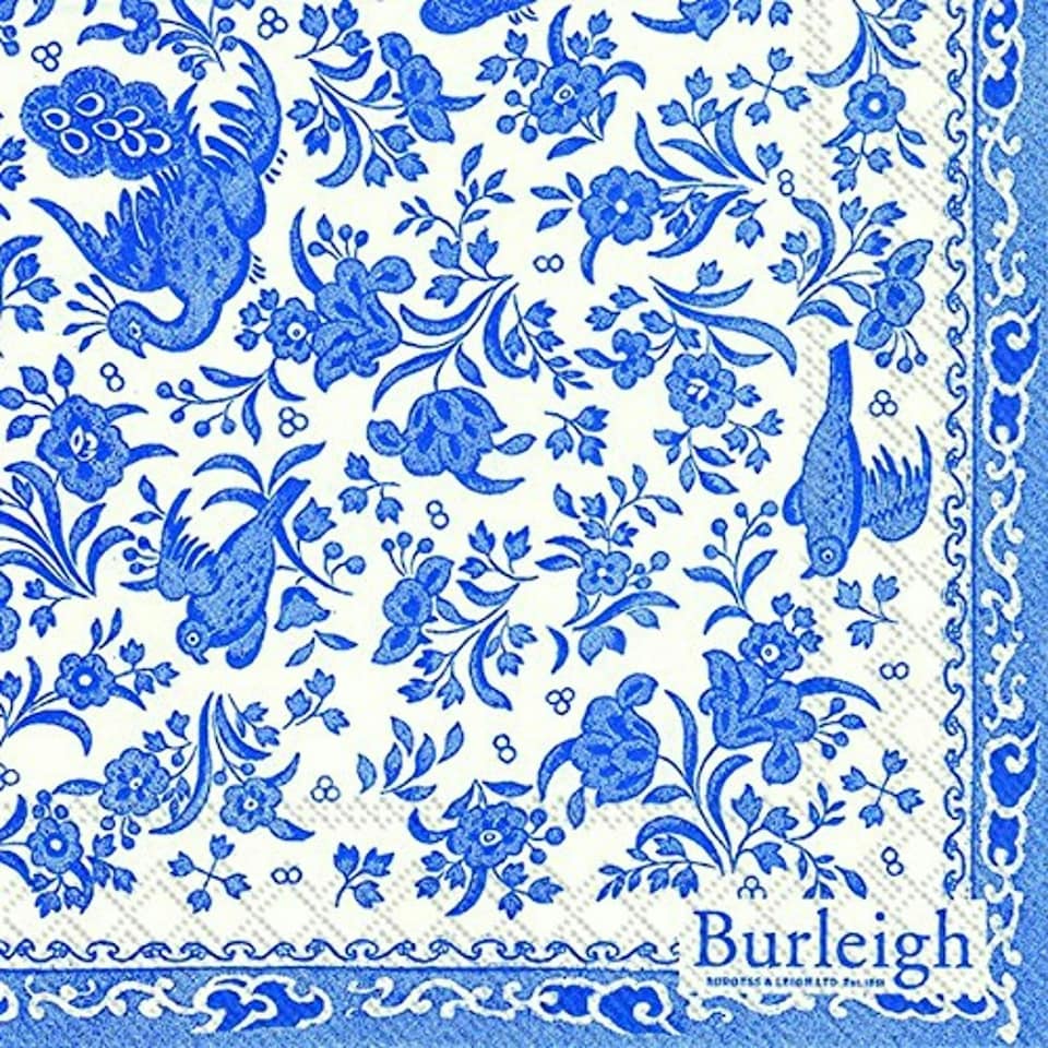 IHR Lunch Napkins Regal Peacock 33cm 3ply 20 Pack