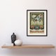 image 4 of Chinese Patterns with Birds Racinet Vintage Framed Wall Art Print 12X16"