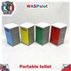 image 2 of Portable Toilet Green Slot Car Track Scenery x 1 1:32 Scale Wasp P