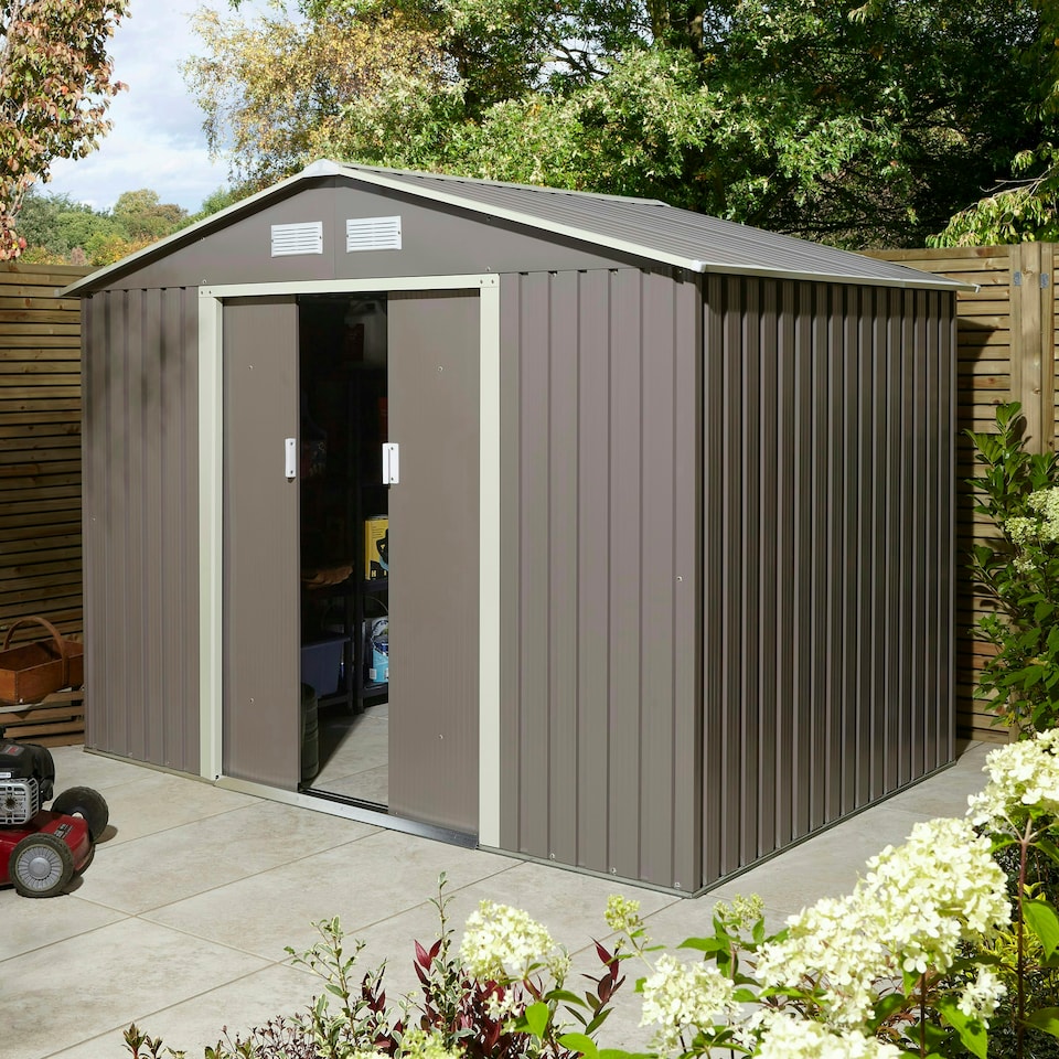 image 1 of Rowlinson Trentvale Metal Shed 8x6