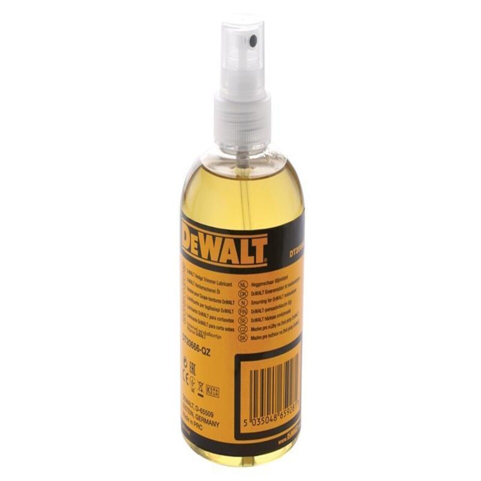 DEWALT Dt20666 Hedge Trimmer Lubricant 300Ml Tesco Groceries