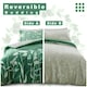 image 7 of Gigi Floral Printed Duvet Cover Set Reversible Polycotton Beddings Green | King