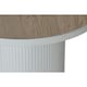 image 3 of Side table Home ESPRIT White Metal MDF Wood 46 x 46 x 56 cm N/A