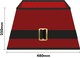 image 2 of St Helens Santa Belt Design Tree Skirt