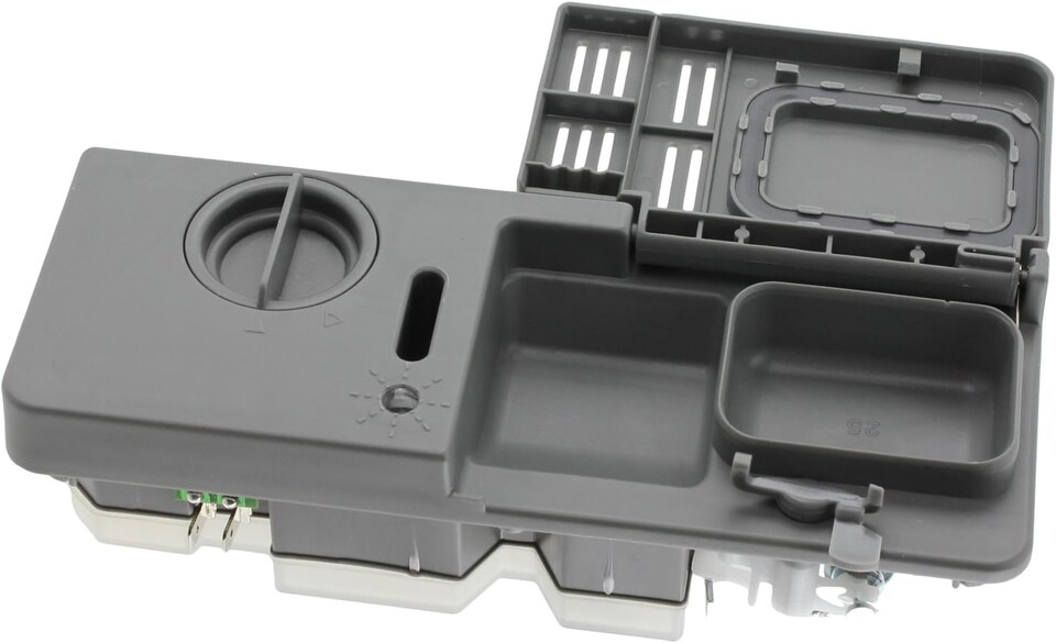image 1 of SPARES2GO Detergent Drawer / Rinse Aid Tray compatible with Hotpoint Dishwasher