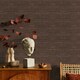 image 1 of Superfresco Easy Emperor Grasscloth Terra Wallpaper Orange | Orange