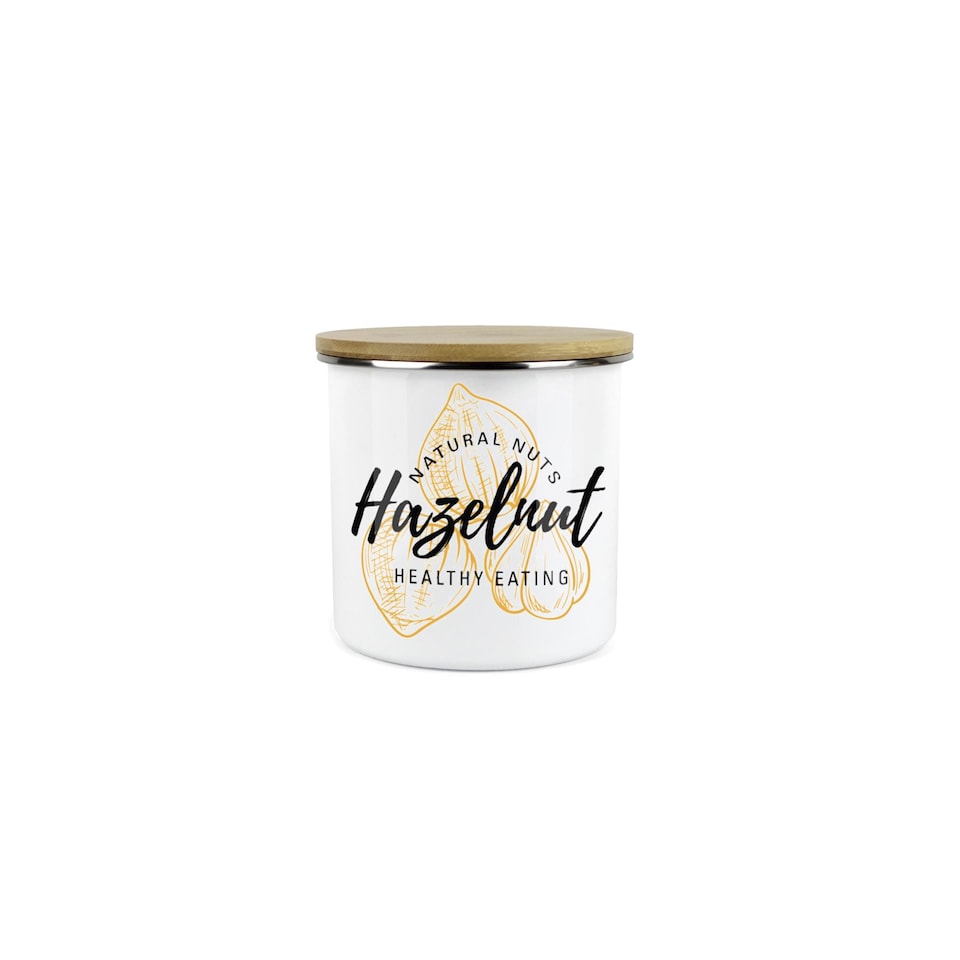 image 1 of Classic Snacks Storage Pot - Hazelnuts