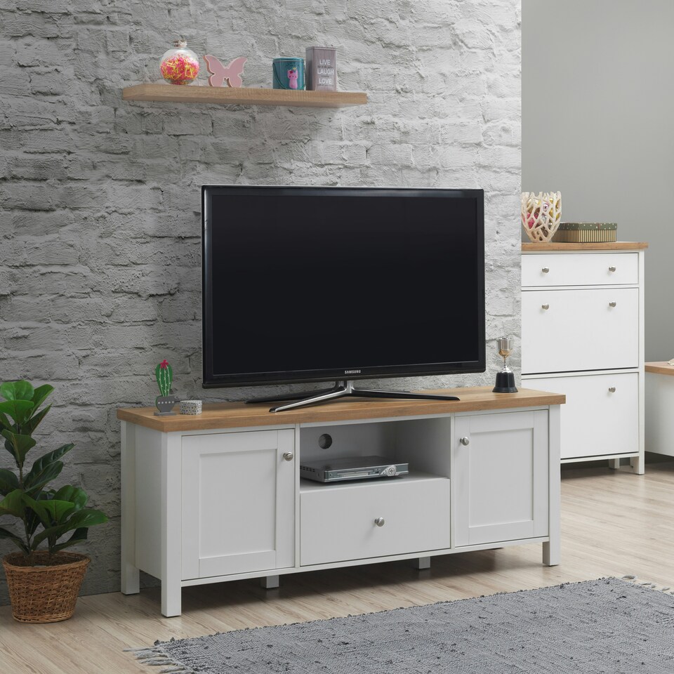 image 1 of Astbury TV Unit  2 Doors & 1 Drawer