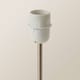 image 5 of ValueLights Modern Table Lamp Base In Brushed Chrome Metal Finish | Chrome