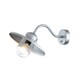 image 1 of Klampenborg Outdoor Dome Wall Lamp Silver, IP44