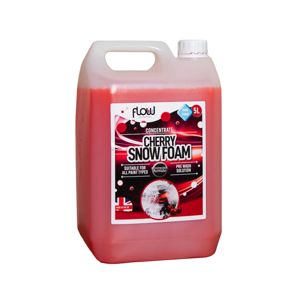 image 1 of 5 Litres Cherry Snow Foam Car Shampoo for All Vehicles