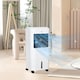 image 2 of HOMCOM Portable Air Cooler with Humidifier, Ice Packs, Oscillation, White