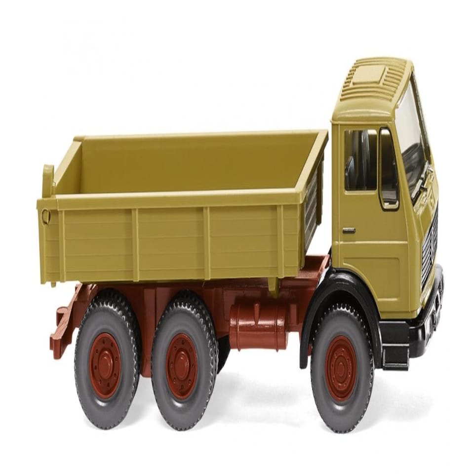 Wiking MG NG Flatbed Tipper Curry Yellow